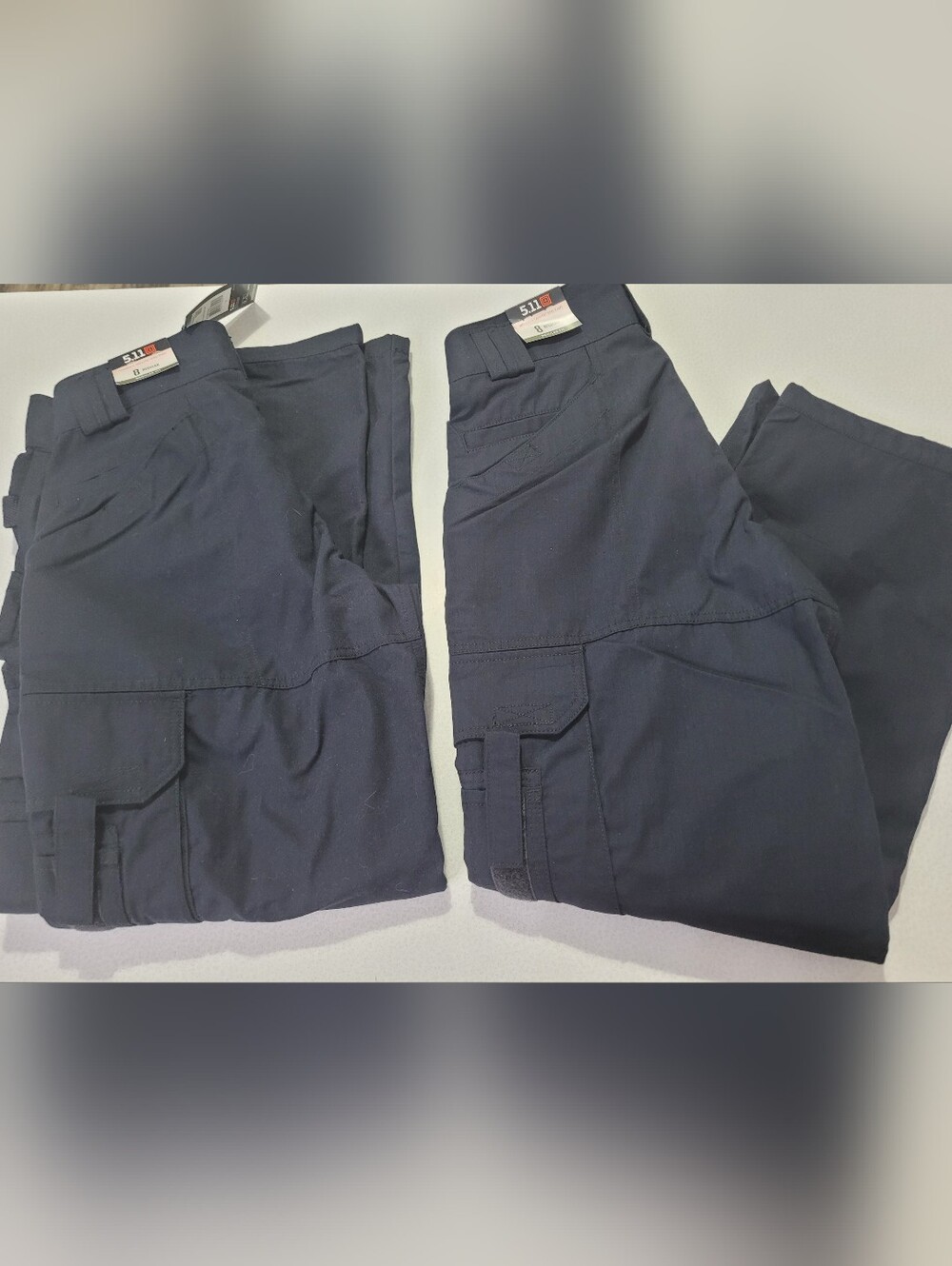 🔥New 2 Pairs 5.11 Women's Taclite EMS Blue Navy Size 8 Regular Pants EMT